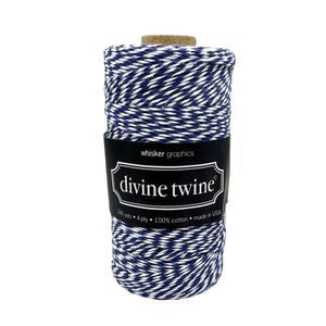 Whisker Graphics Divine Twine - Navy / White - 240 Yards
